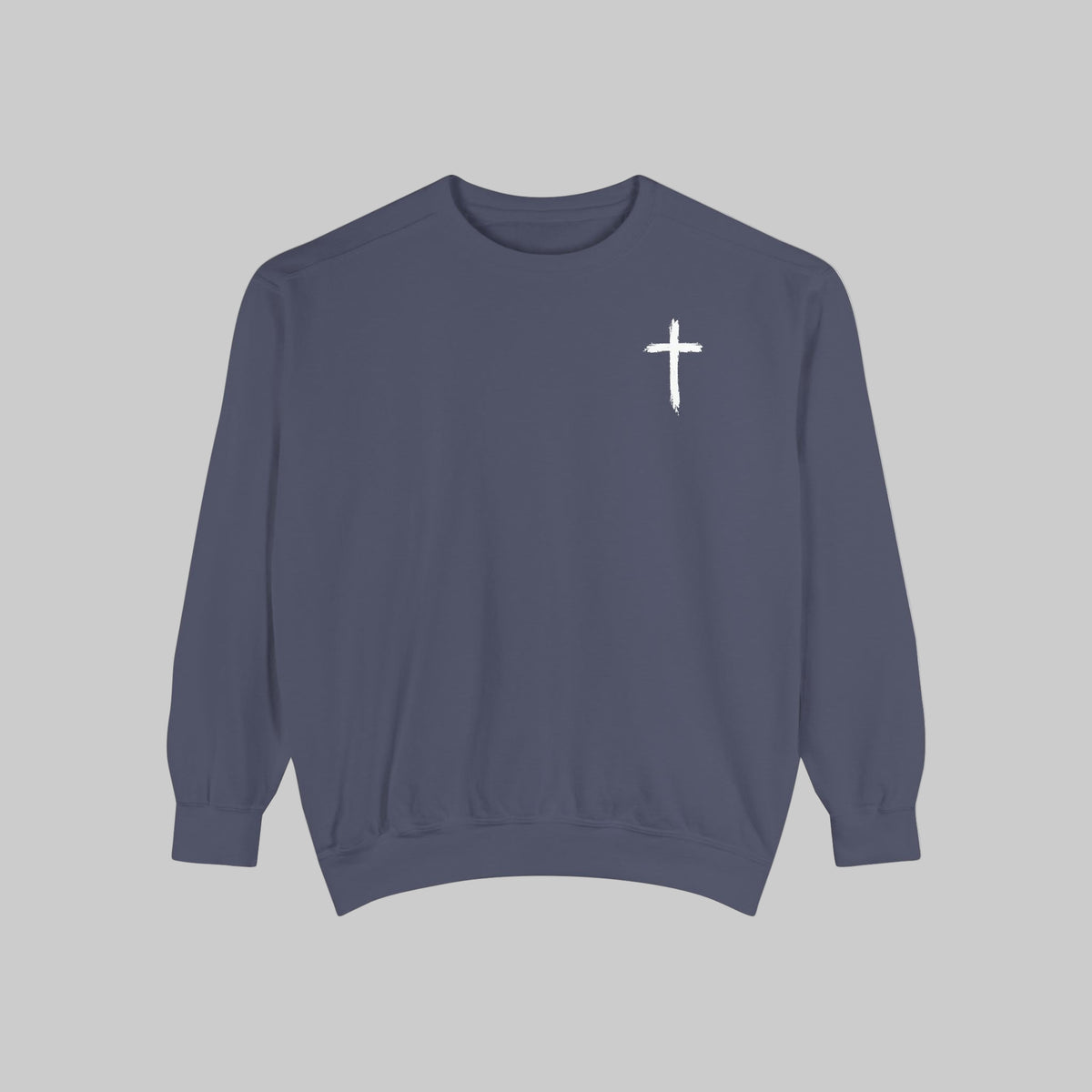 Be Bold As A Lion Christian Premium Crewneck Sweatshirt, Faith Based Proverbs Bible Verse Sweatshirt