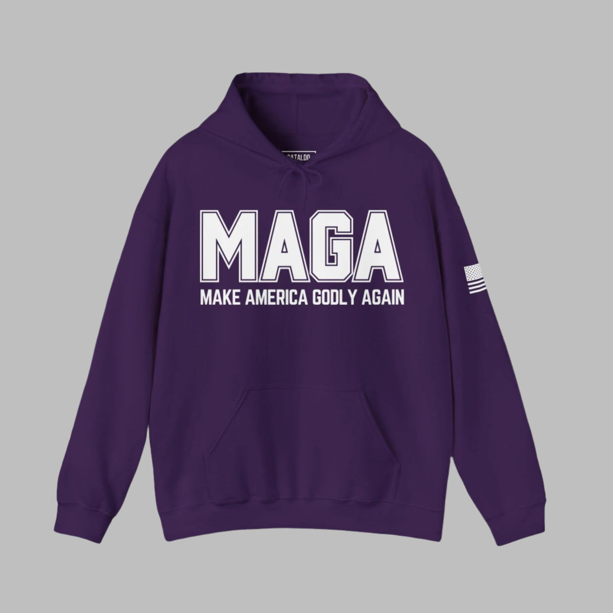 Make America Godly Again Heavyweight Hoodie