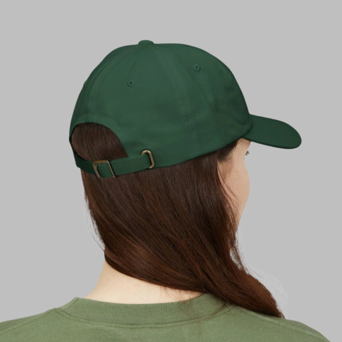 Make America Godly Again Classic Baseball Hat. White Embroidered Design