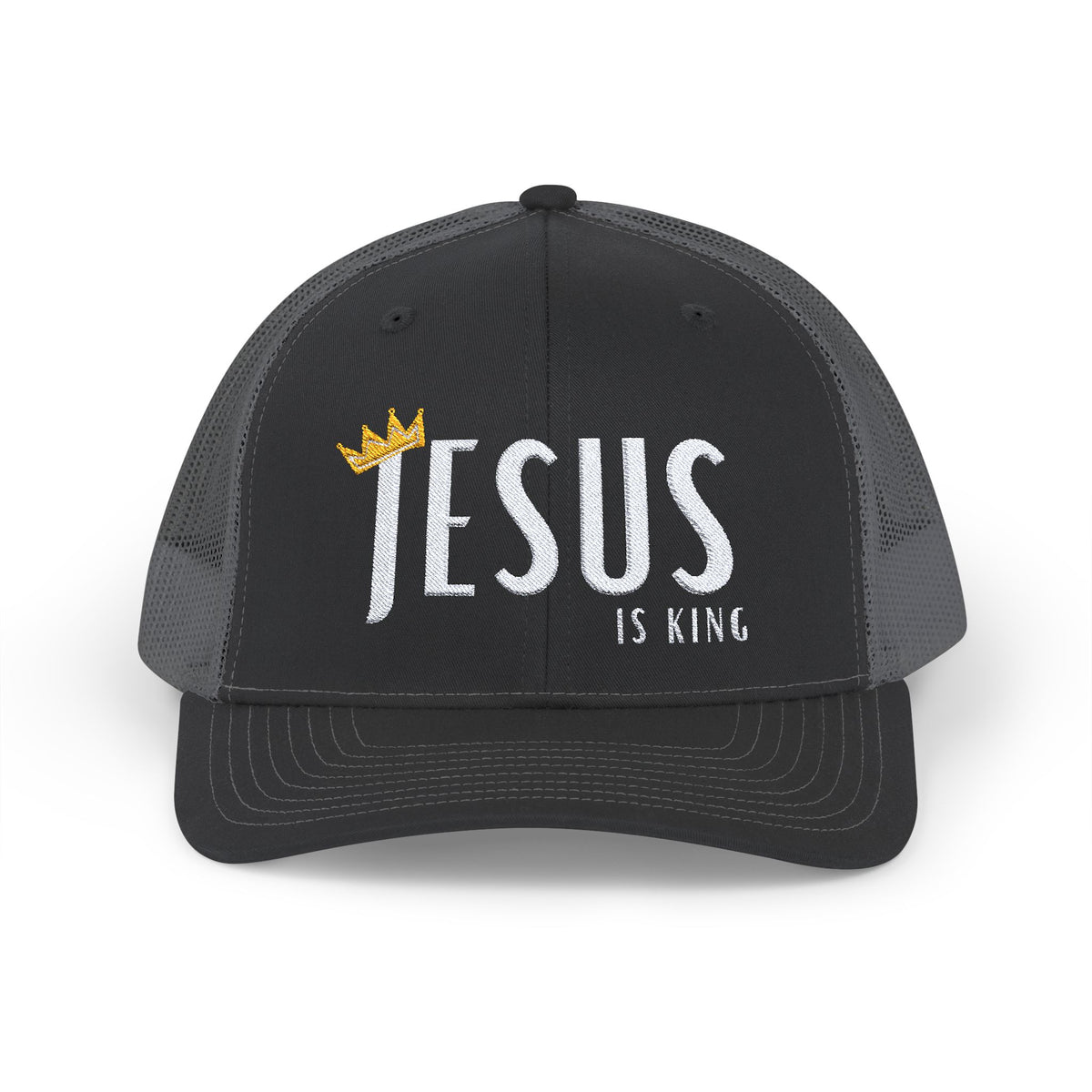 Jesus Is King Snapback Trucker Cap