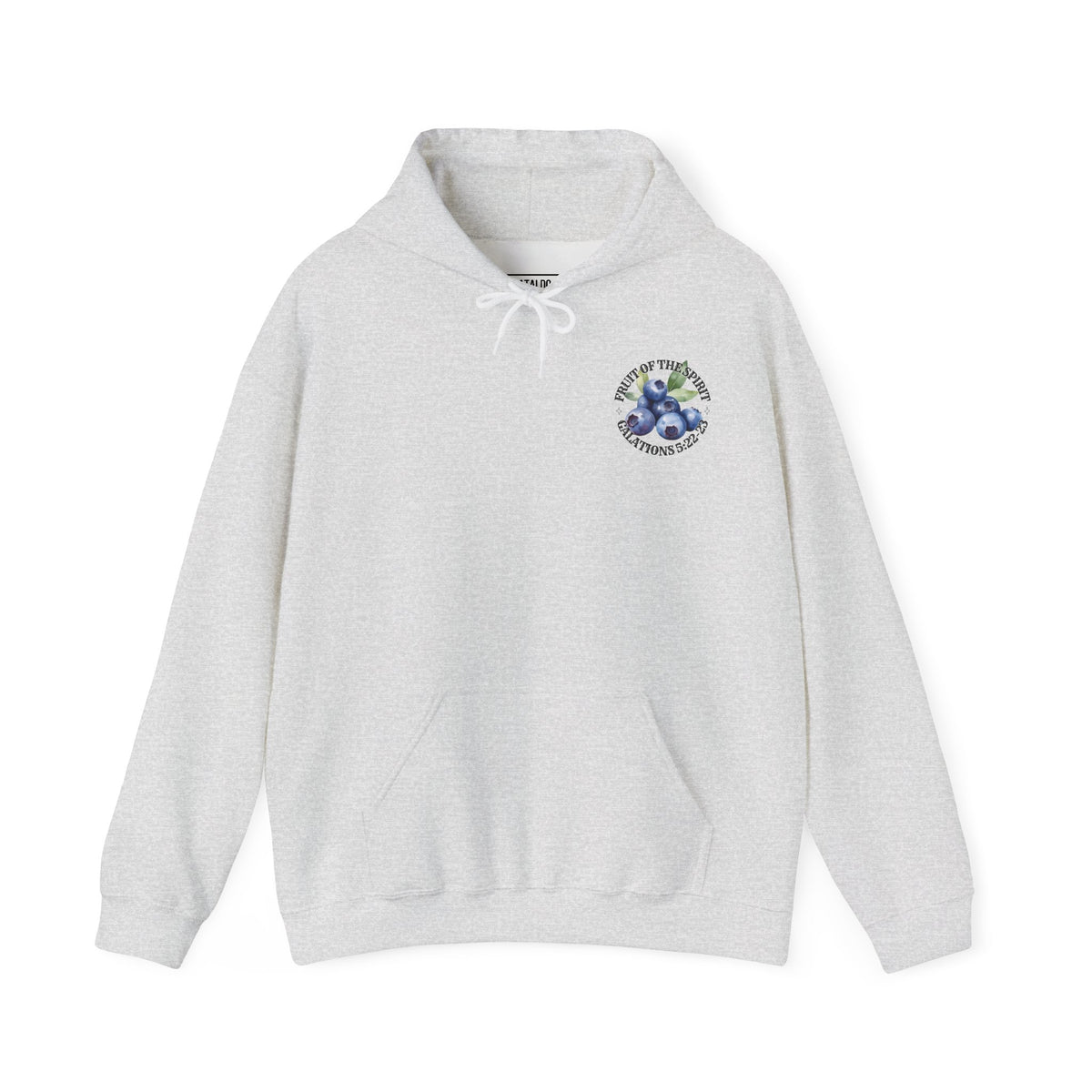 Fruit of the Spirit Christian Hoodie, Galatians 5:22-23 Heavy Blend Hooded Sweatshirt