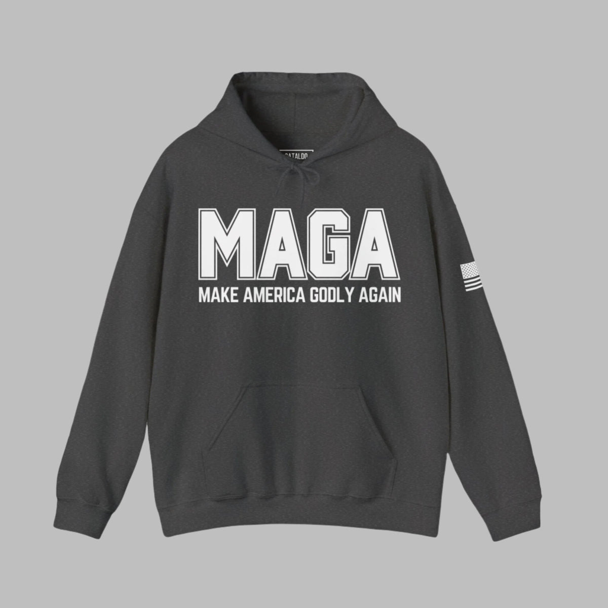Make America Godly Again Heavyweight Hoodie
