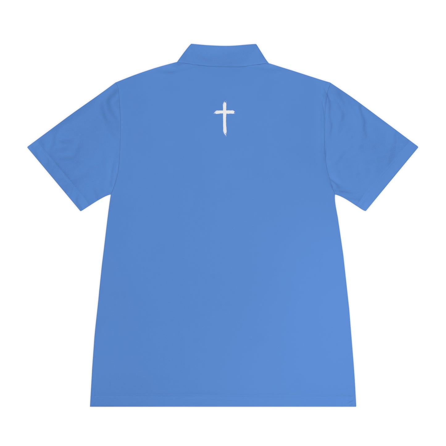 Men's 'Fore Christ' Sport Polo Shirt, Faith-Inspired Activewear, Christian Polo for Golf & Casual Outings, Men's Casual Wear