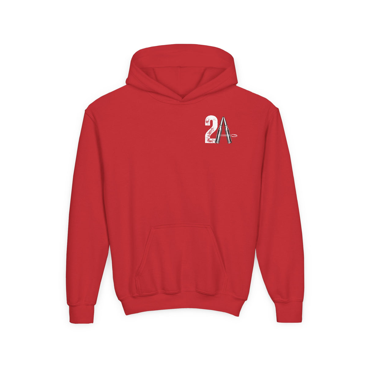 Youth 2nd Amendment Flag Design Hoodie, Kids 2A Sweatshirt, Gift for Teens, Patriotic Apparel, Flag Hoodie