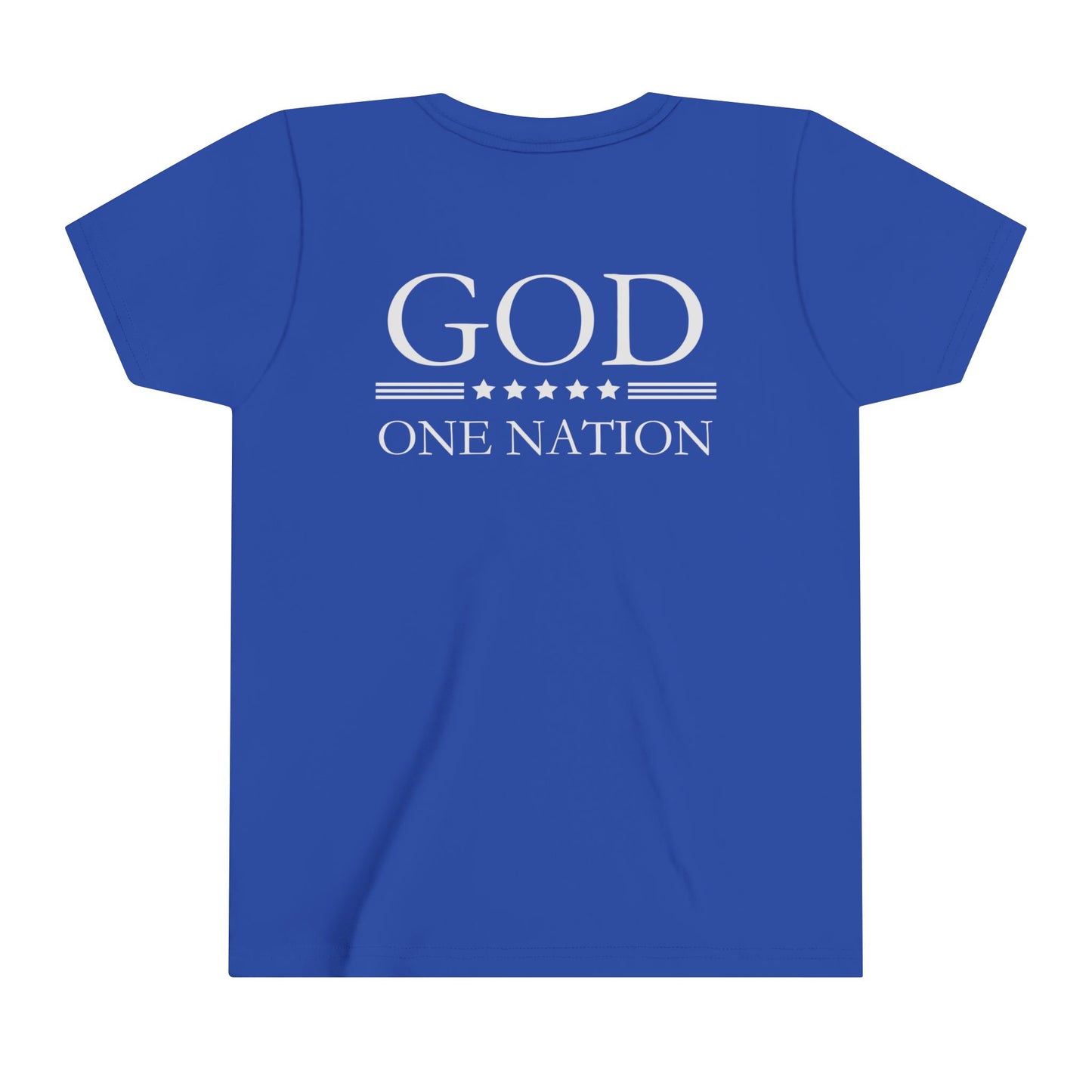 Kids One Nation Under God Youth Short Sleeve Tee