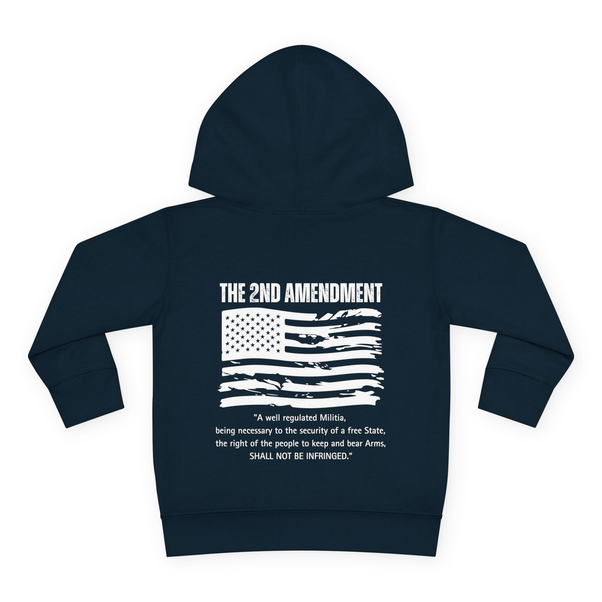Toddler 2nd Amendment Pullover Fleece Hoodie, Cute Kids Hoodie, American Pride, Gift for Patriots, Cozy Toddler Wear