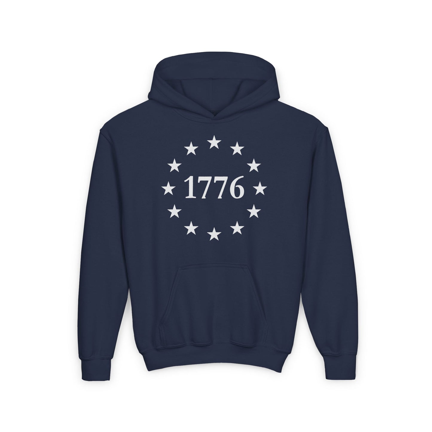 Kids One Nation Under God Youth Hooded Sweatshirt