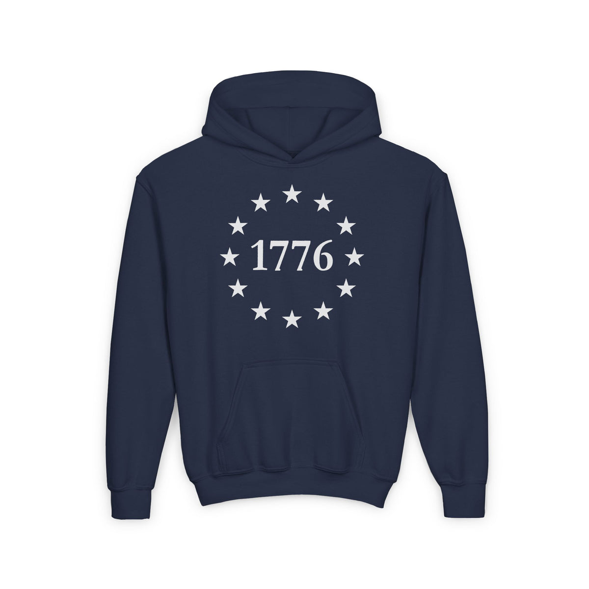 Kids One Nation Under God Youth Hooded Sweatshirt