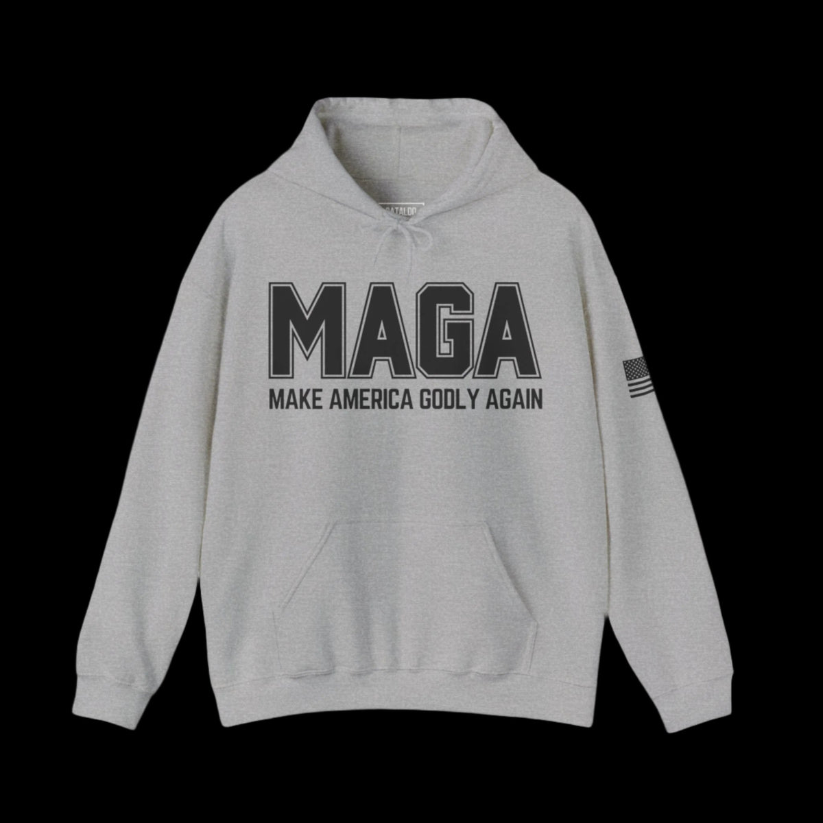 Make America Godly Again Heavyweight Hoodie