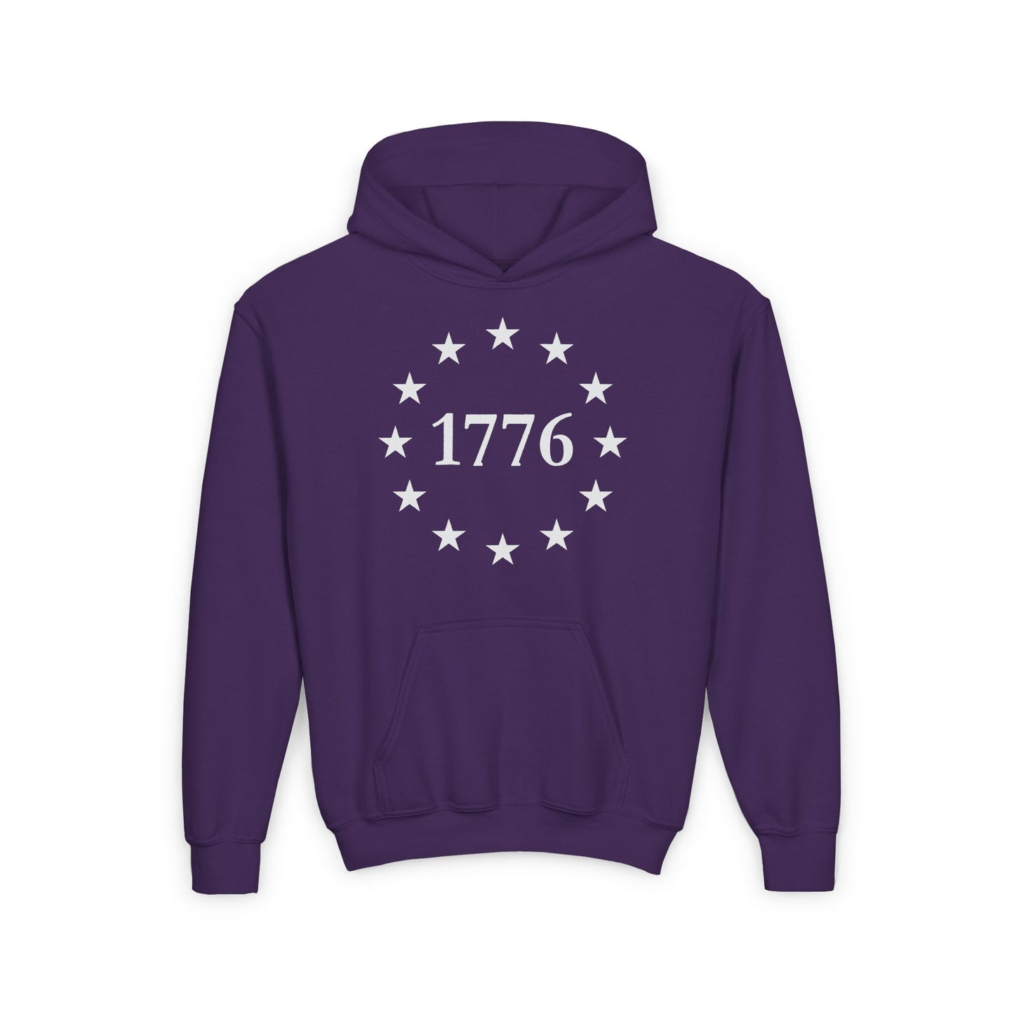 Kids One Nation Under God Youth Hooded Sweatshirt