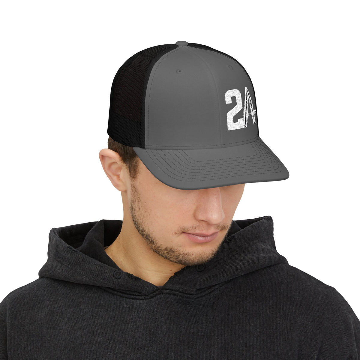 2ND Amendment Snapback Hat - 2A Embroidered Trucker Cap