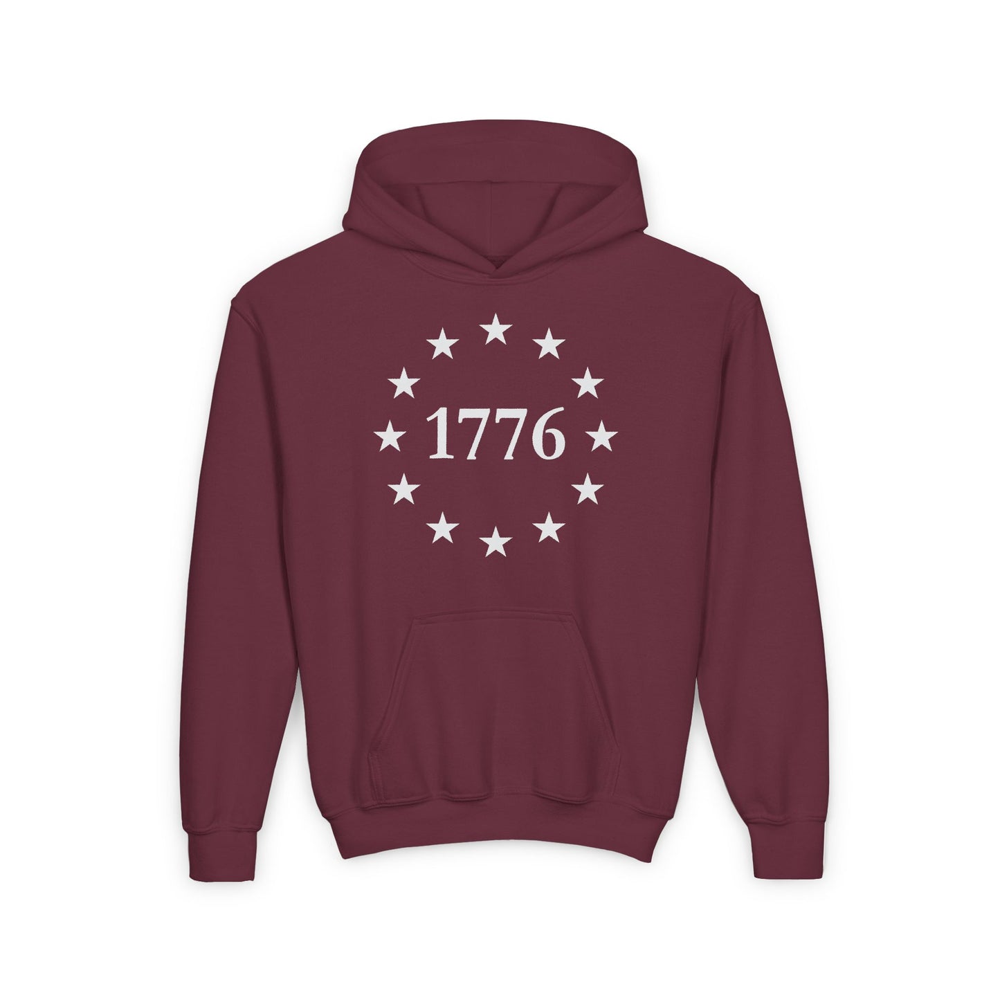 Kids One Nation Under God Youth Hooded Sweatshirt