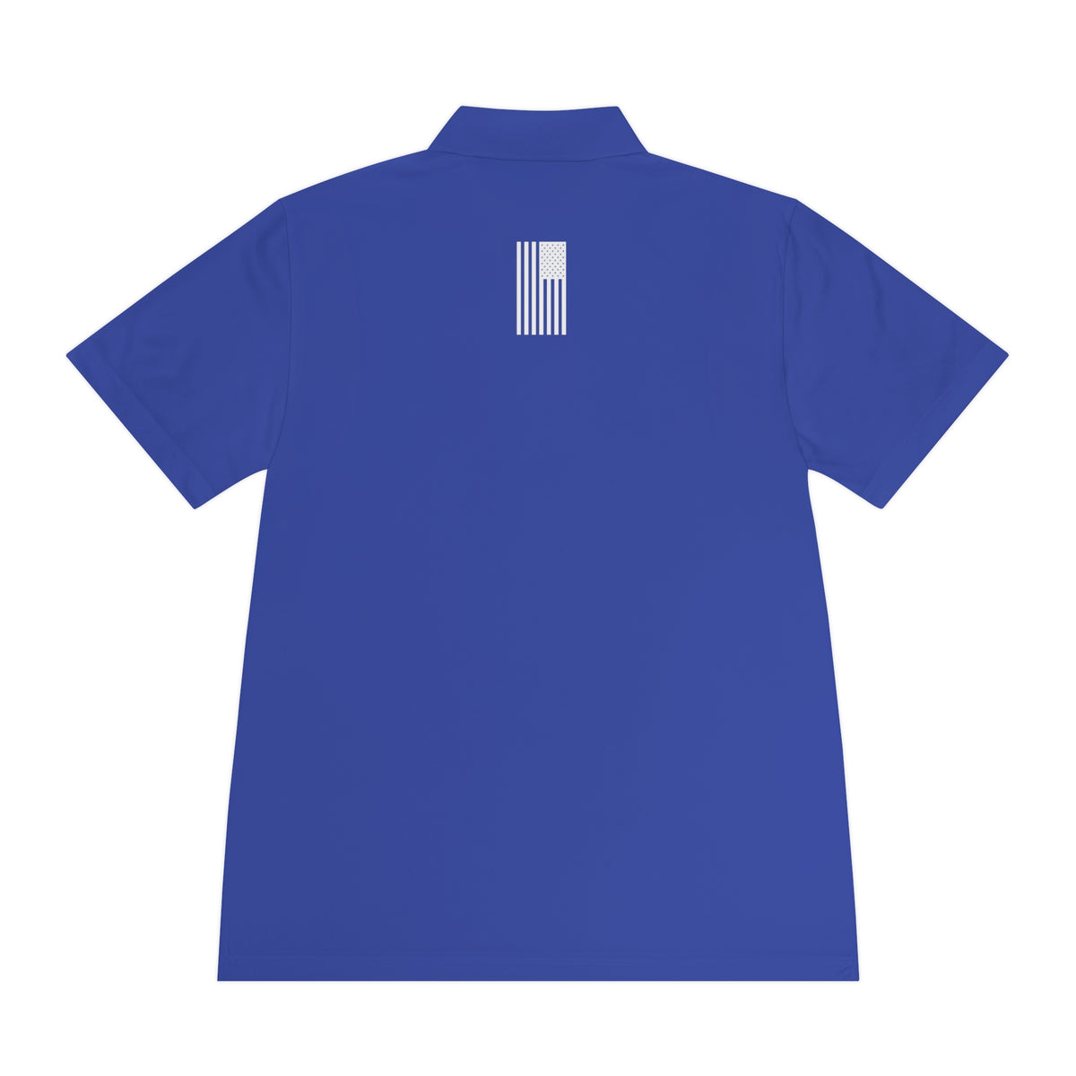Patriotic Men's Sport Polo Shirt - Patriotic Eagle And American Flag Golf Polo