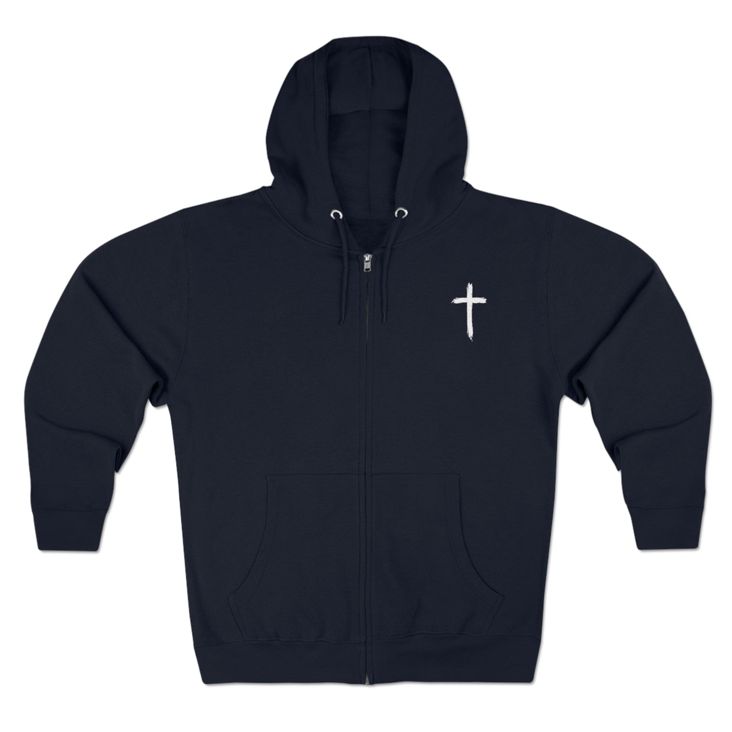Super Soft Cross Zip Up Hoodie