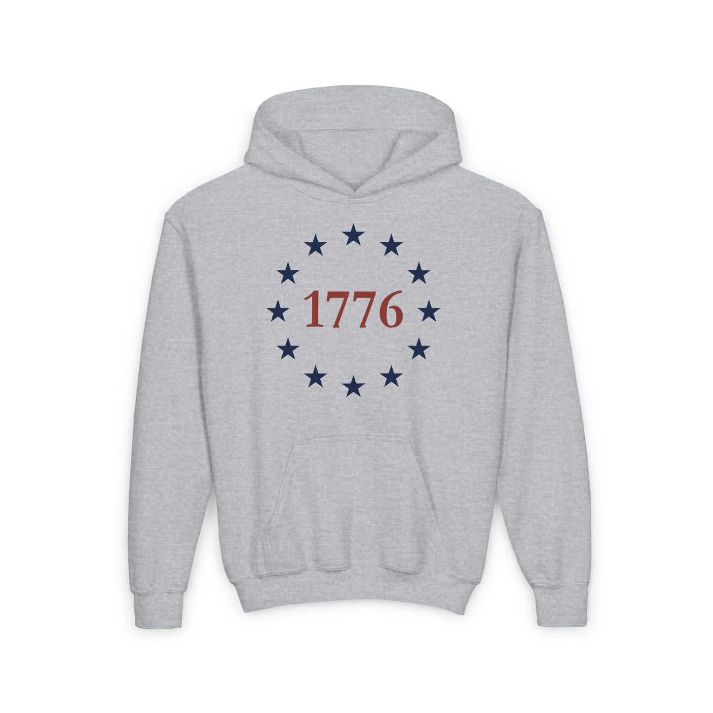 Kids One Nation Under God Youth Hooded Sweatshirt