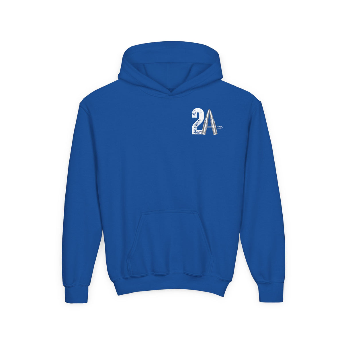 Youth 2nd Amendment Flag Design Hoodie, Kids 2A Sweatshirt, Gift for Teens, Patriotic Apparel, Flag Hoodie