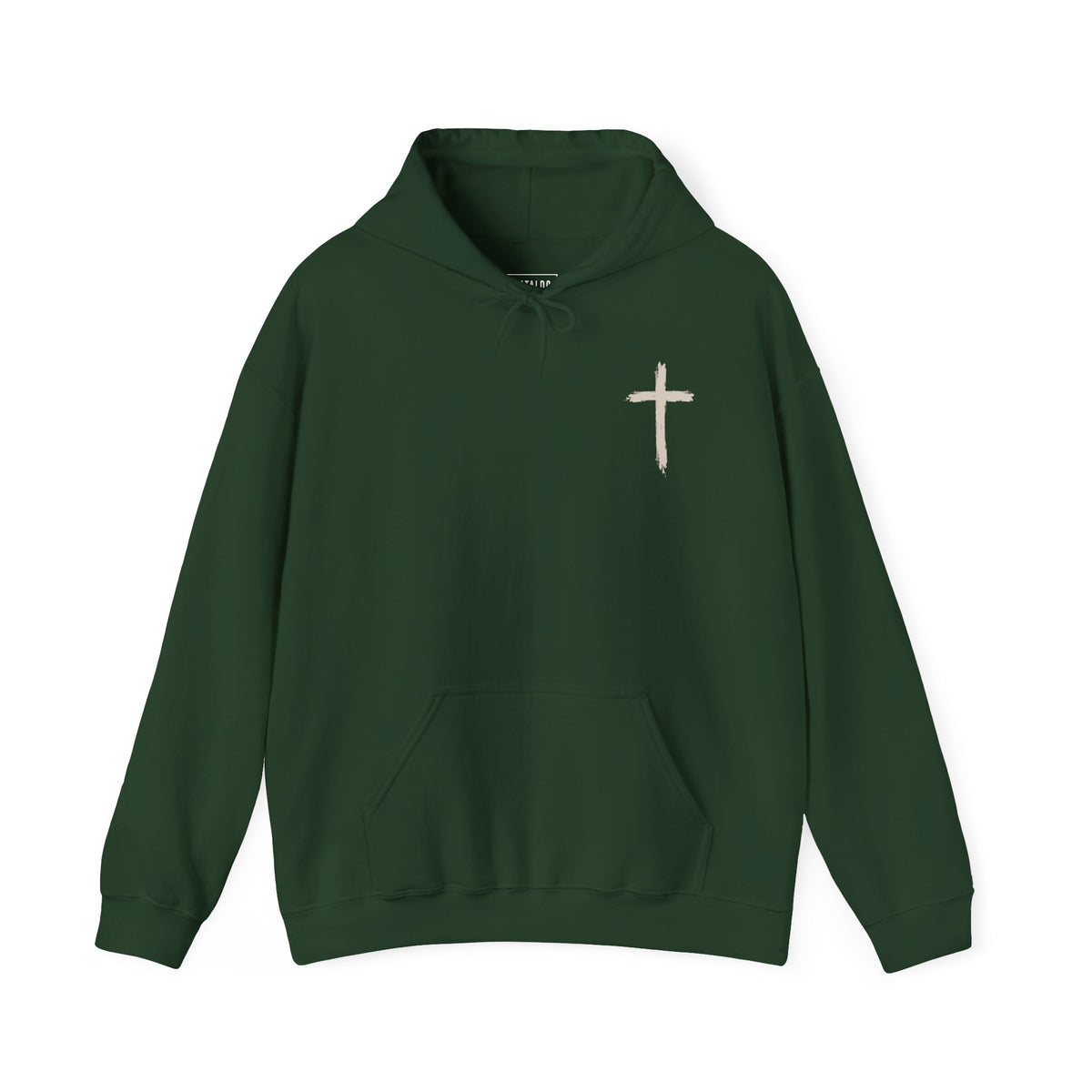 Look At The Birds of the Air Hoodie — Cross Hooded Sweatshirt, Christian Graphic Pullover