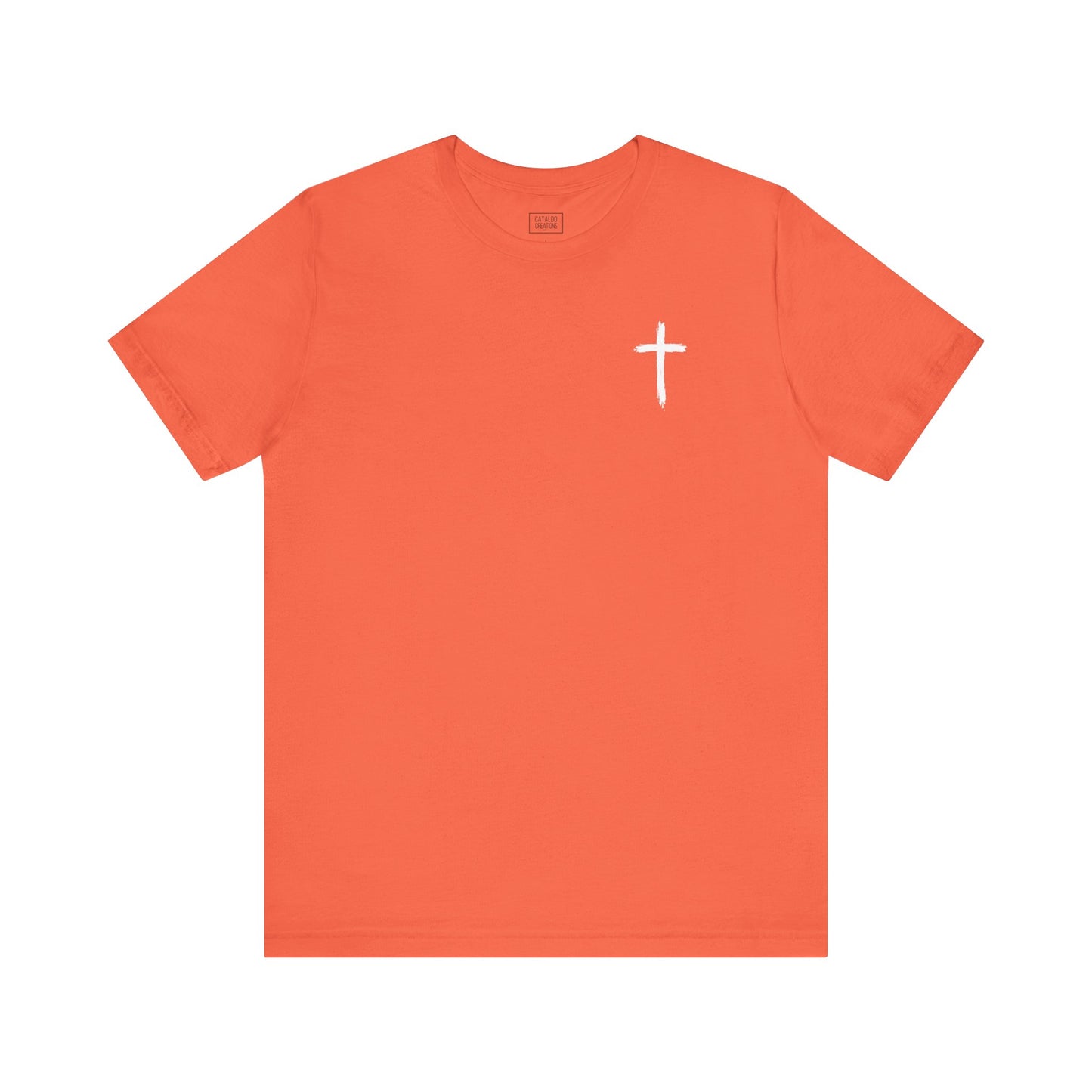 Mightier Than The Waves Of The Sea Bible Verse Adult Short Sleeve Tee
