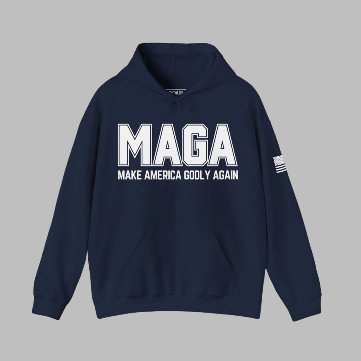 Make America Godly Again Heavyweight Hoodie
