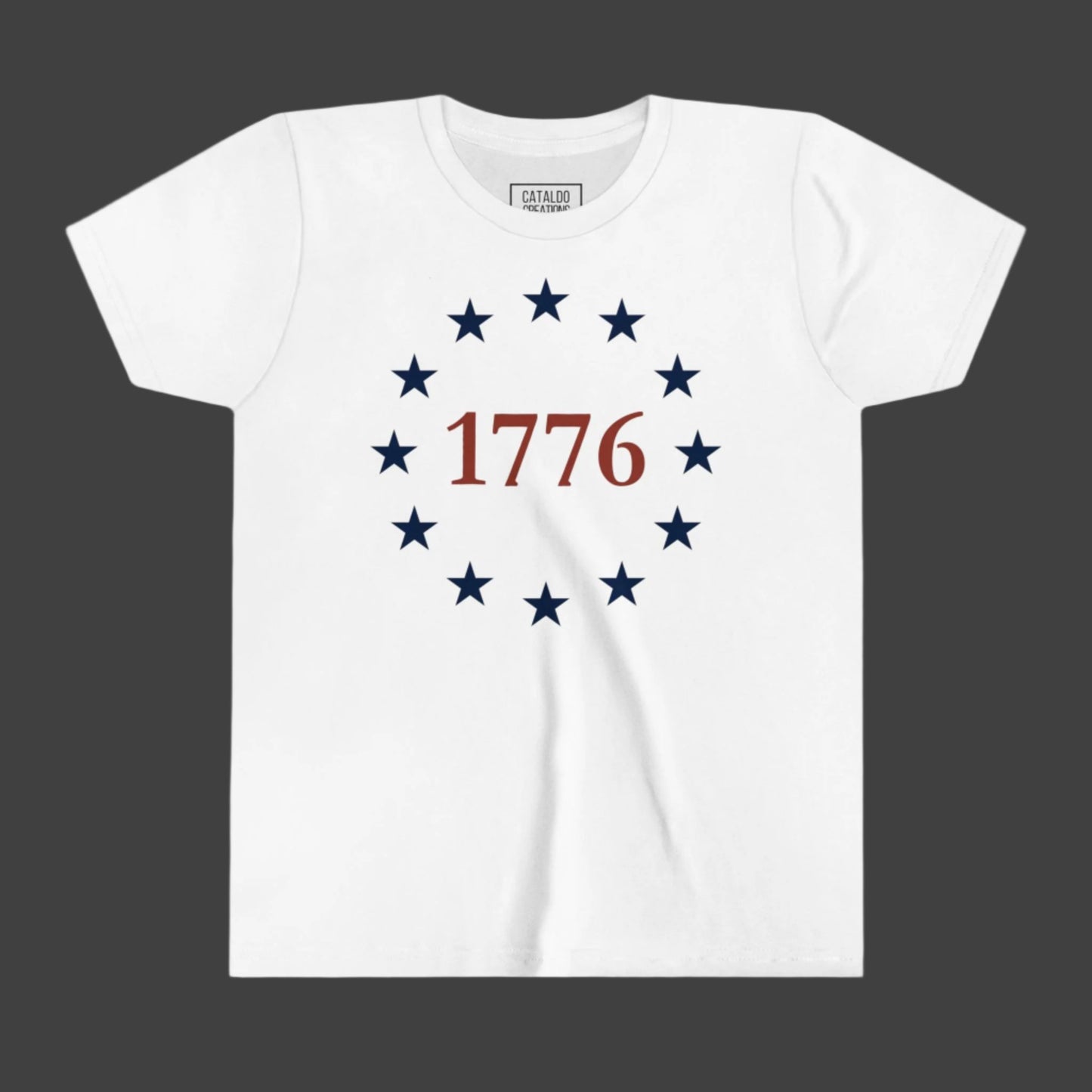 Kids One Nation Under God Youth Short Sleeve Tee