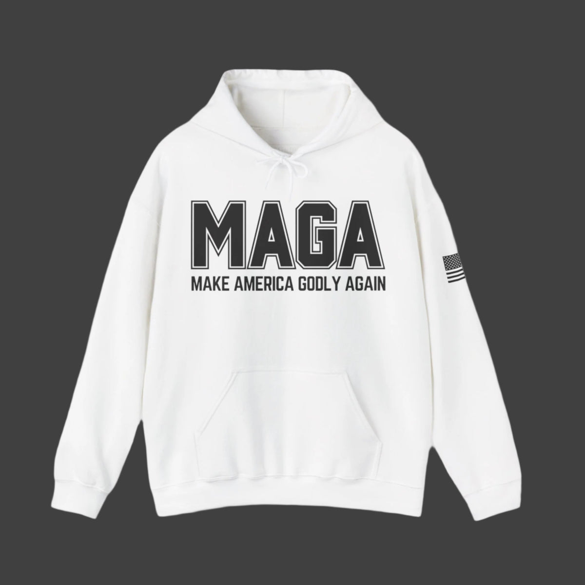 Make America Godly Again Heavyweight Hoodie