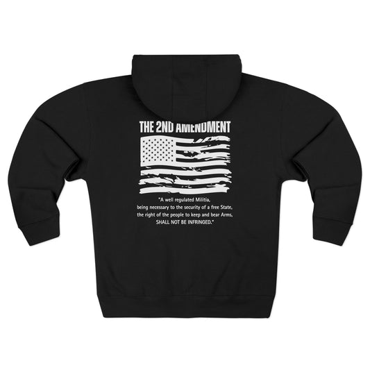 2nd Amendment Super Soft Full Zip Hoodie