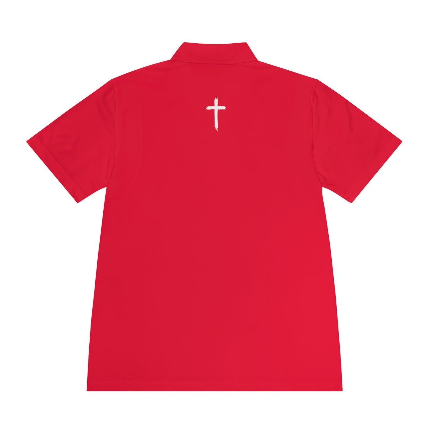 Men's 'Fore Christ' Sport Polo Shirt, Faith-Inspired Activewear, Christian Polo for Golf & Casual Outings, Men's Casual Wear