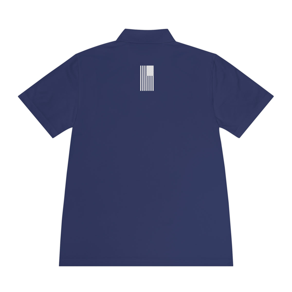 Patriotic Men's Sport Polo Shirt - Patriotic Eagle And American Flag Golf Polo