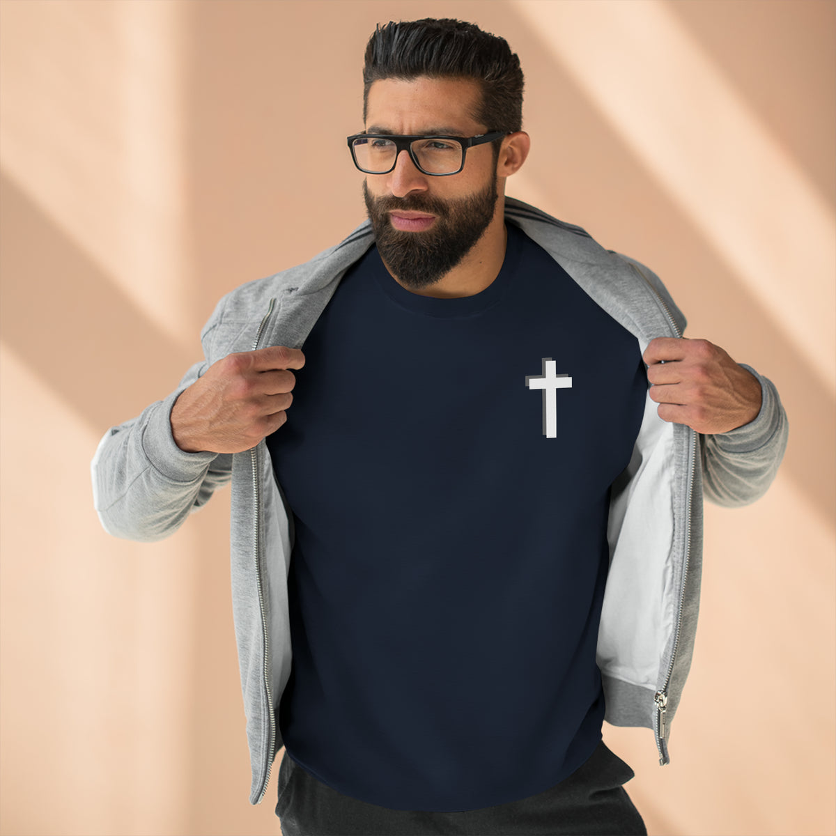 Super Soft Christian Child Of God Sweatshirt. Believer Crewneck Sweatshirt