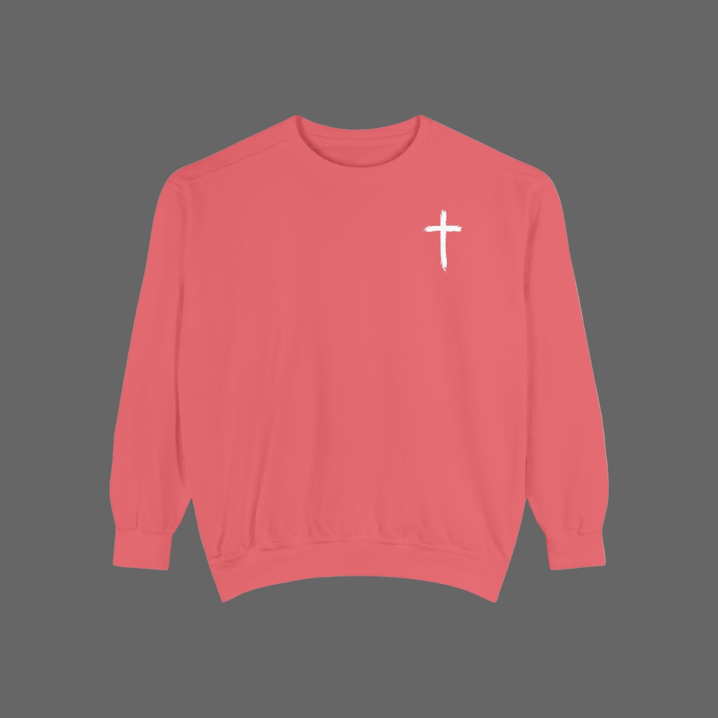 Be Bold As A Lion Christian Premium Crewneck Sweatshirt, Faith Based Proverbs Bible Verse Sweatshirt