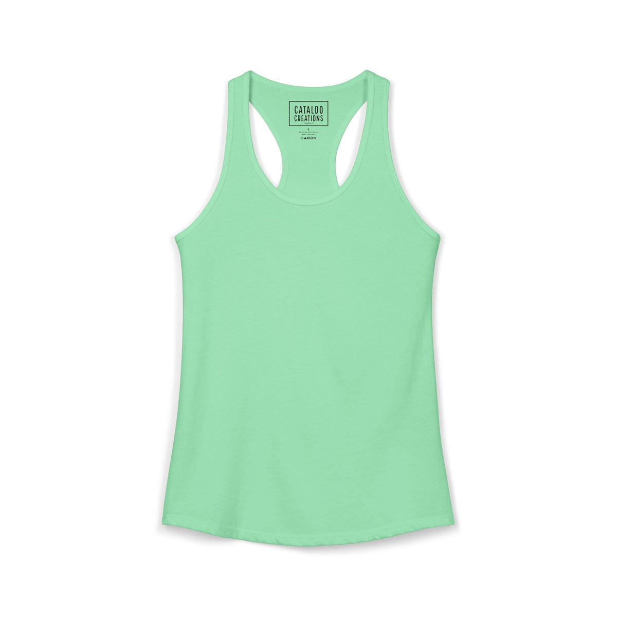Women's Racerback Nautical Bible Verse Tank Top