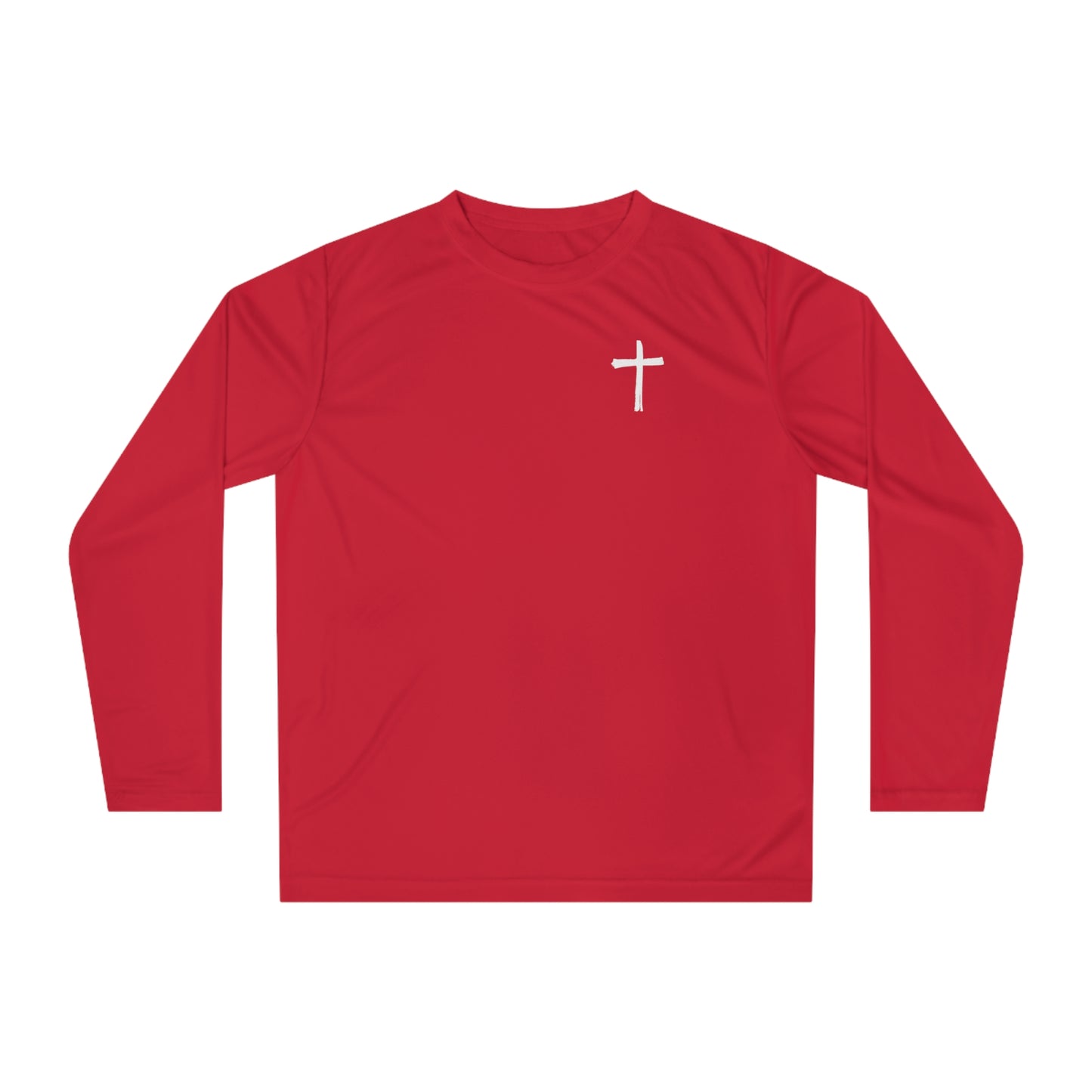 No Weapon Formed Against Me Athletic Long Sleeve Shirt +UV Protection