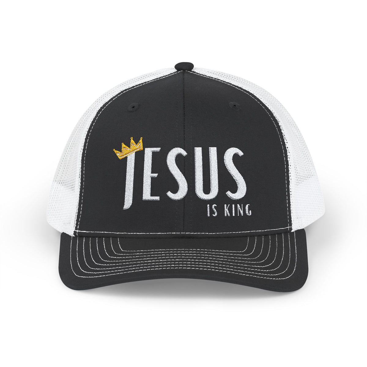 Jesus Is King Snapback Trucker Cap