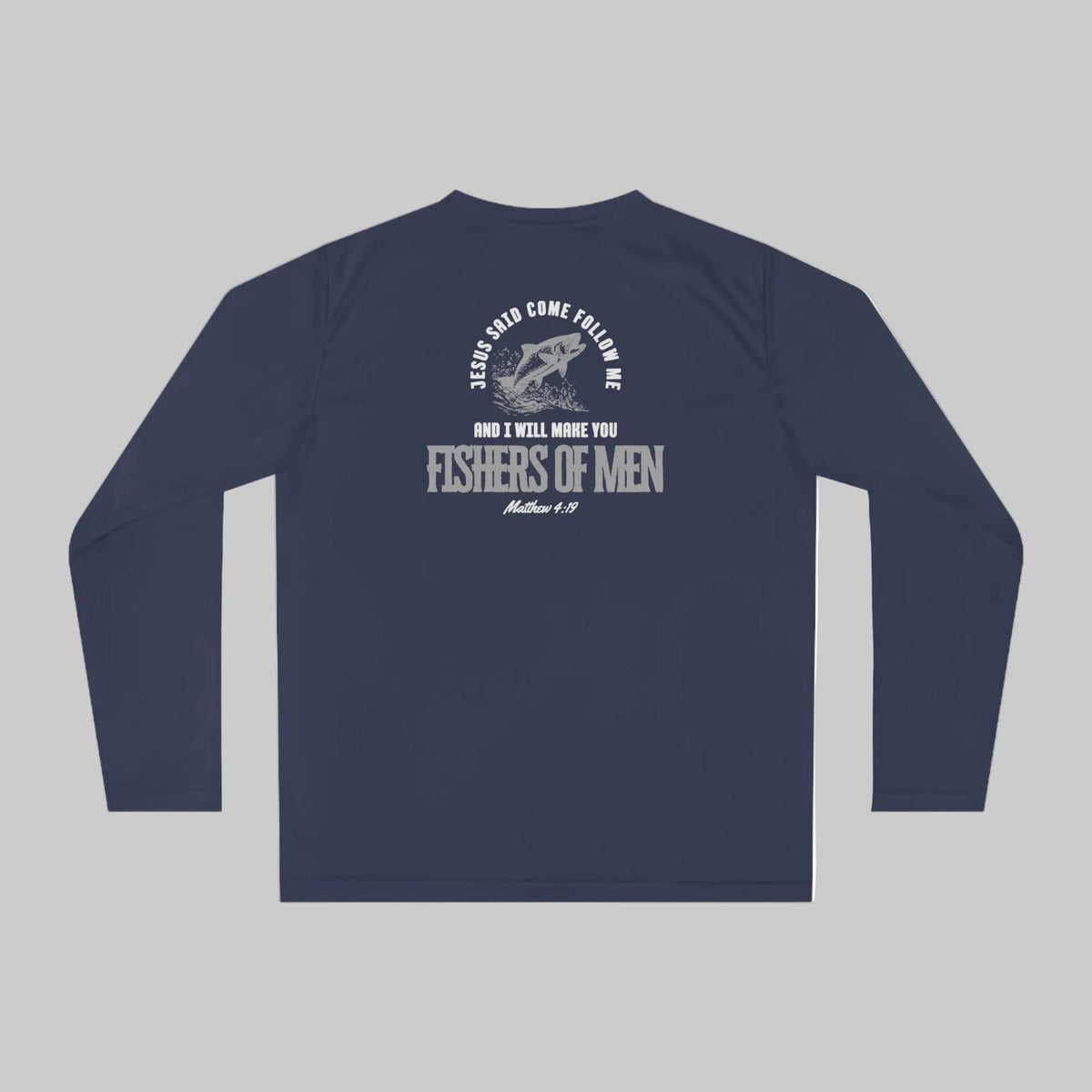 Fishers Of Men UV Protection Long Sleeve Shirt, Scripture Shirt For The Outdoors