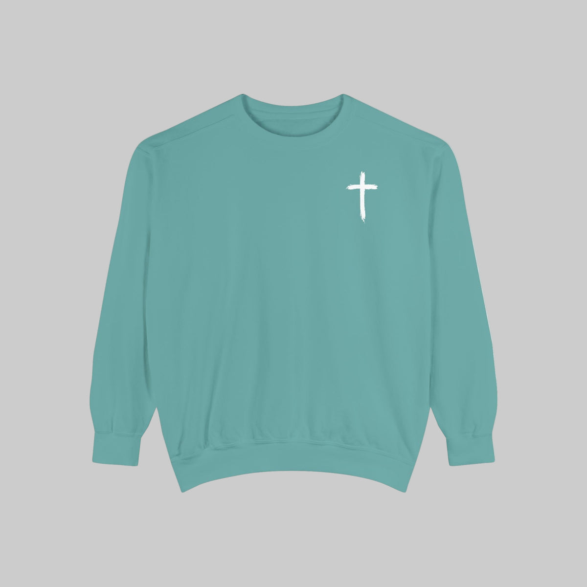 Be Bold As A Lion Christian Premium Crewneck Sweatshirt, Faith Based Proverbs Bible Verse Sweatshirt