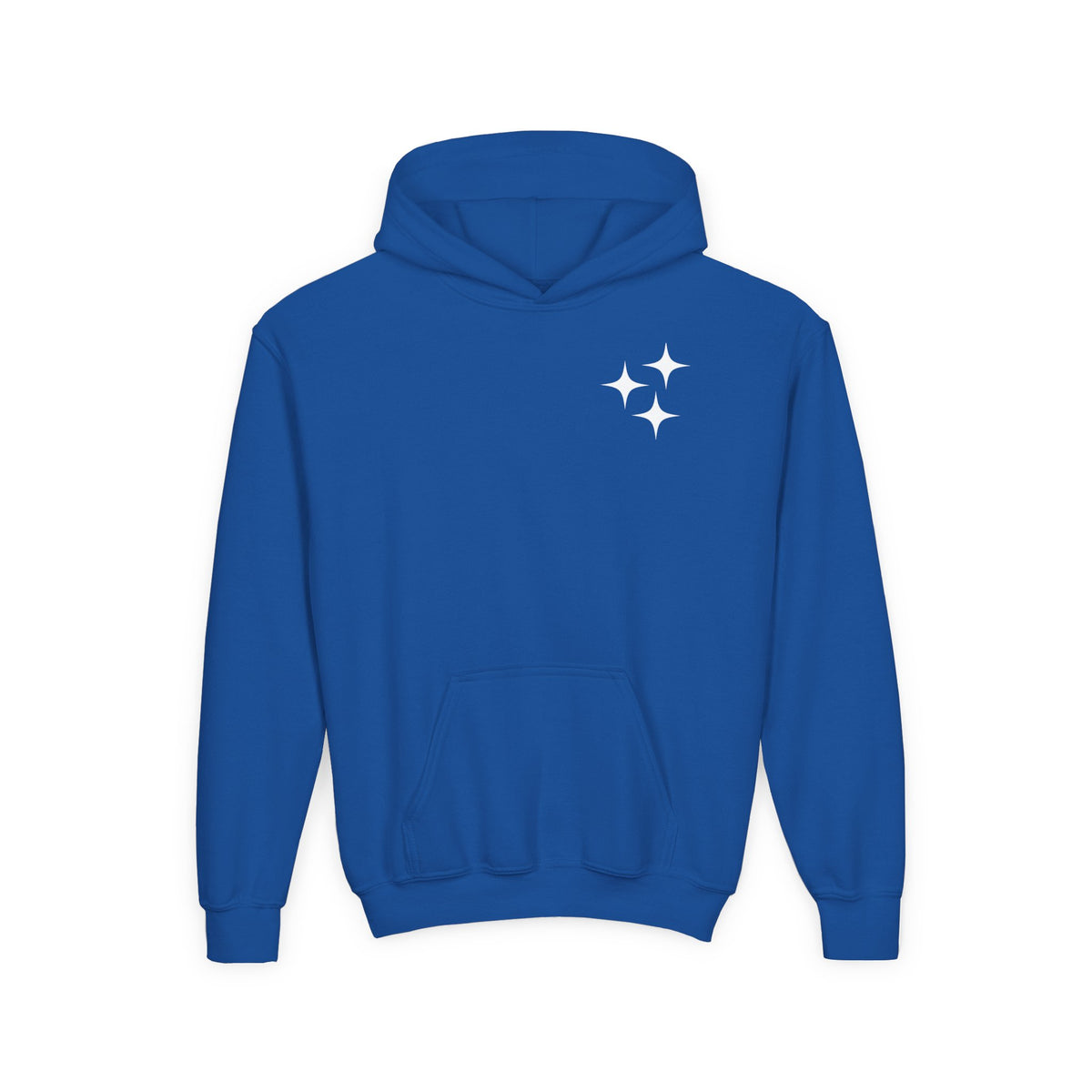 Youth Psalm 19 Hooded Sweatshirt, Cozy Kids Christian Apparel, 'The Heavens Declare The Glory Of God' Teen Bible Verse Hoodie