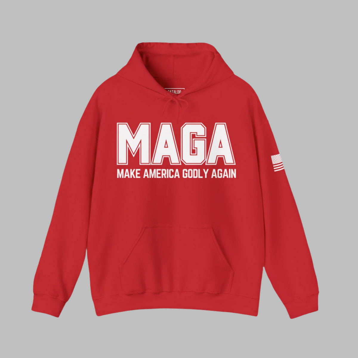 Make America Godly Again Heavyweight Hoodie