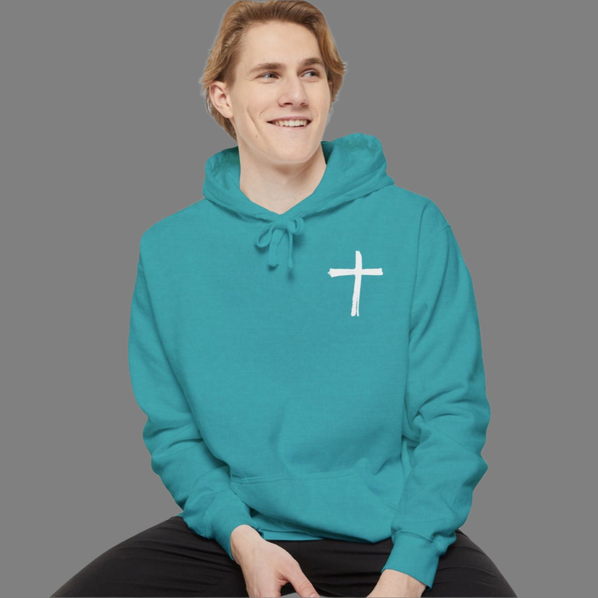 No Weapon Formed Against Me Shall Prosper Bible Verse Premium Hoodie