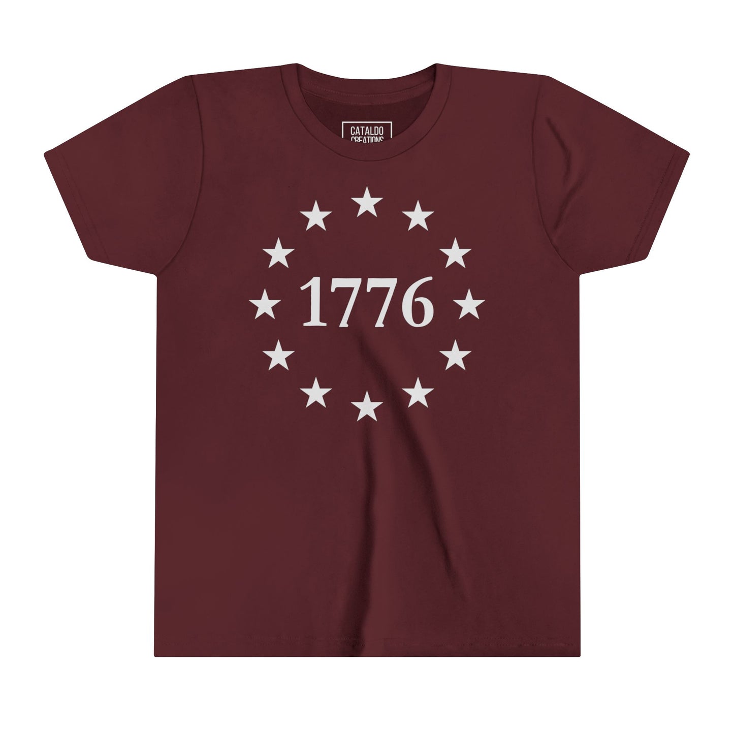 Kids One Nation Under God Youth Short Sleeve Tee