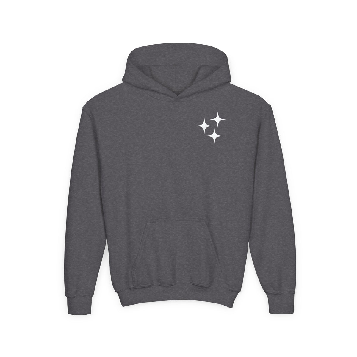 Youth Psalm 19 Hooded Sweatshirt, Cozy Kids Christian Apparel, 'The Heavens Declare The Glory Of God' Teen Bible Verse Hoodie