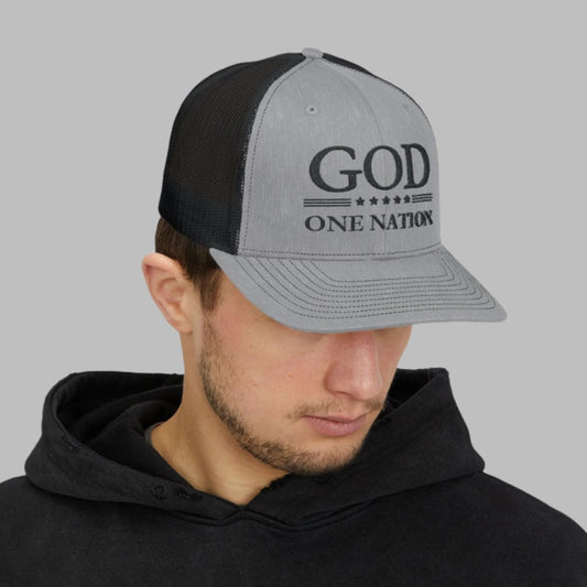 One Nation Under God Snapback Trucker Hat