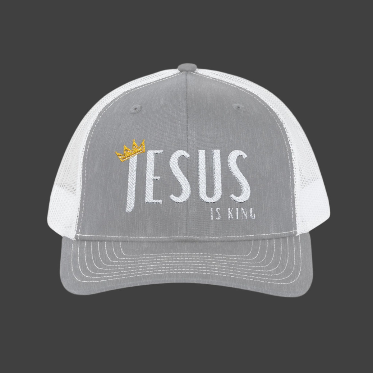 Jesus Is King Snapback Trucker Cap