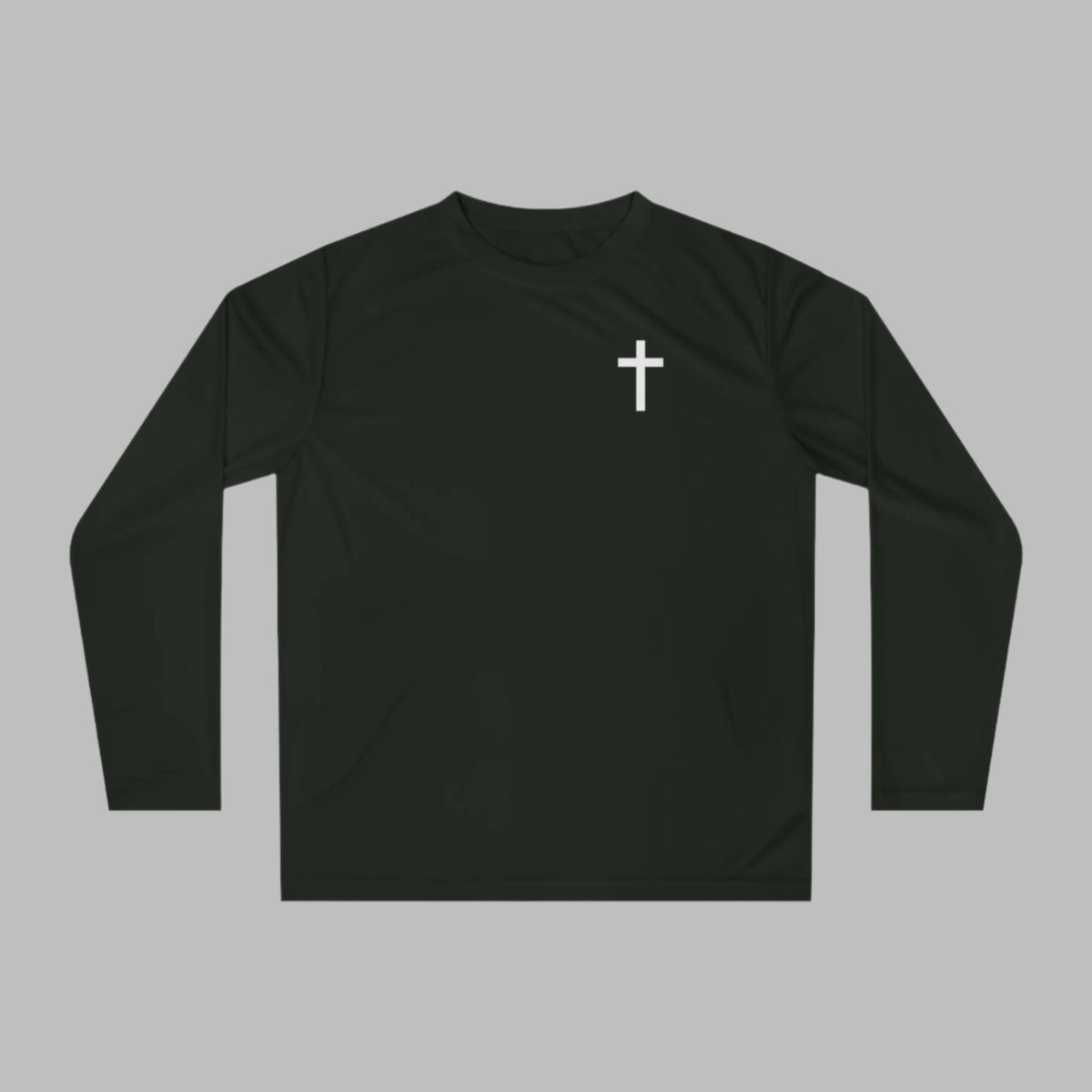 Jesus Is The Way, The Truth, The Life Athletic Long Sleeve Shirt +UV Protection