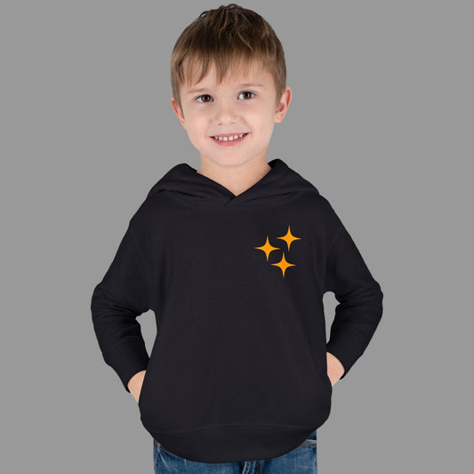 Toddler Psalm 19 'The Heavens Declare The Glory Of God' Pullover Fleece Hoodie, Christian Toddler Hooded Sweatshirt