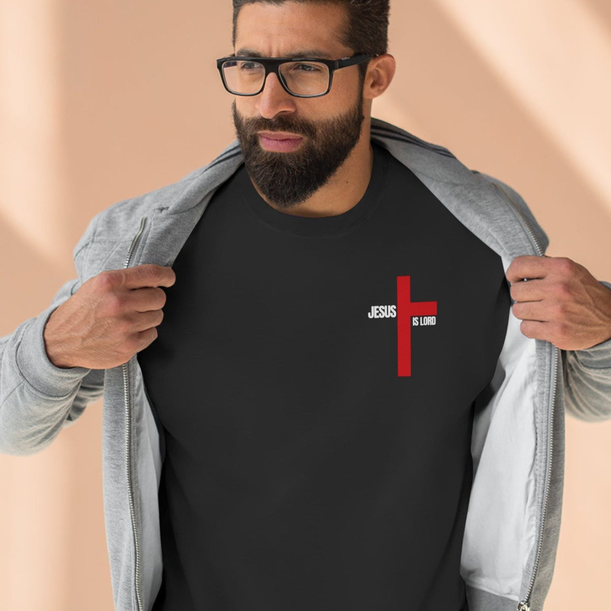 Super Soft Every Knee Will Bow Jesus Crewneck Sweatshirt