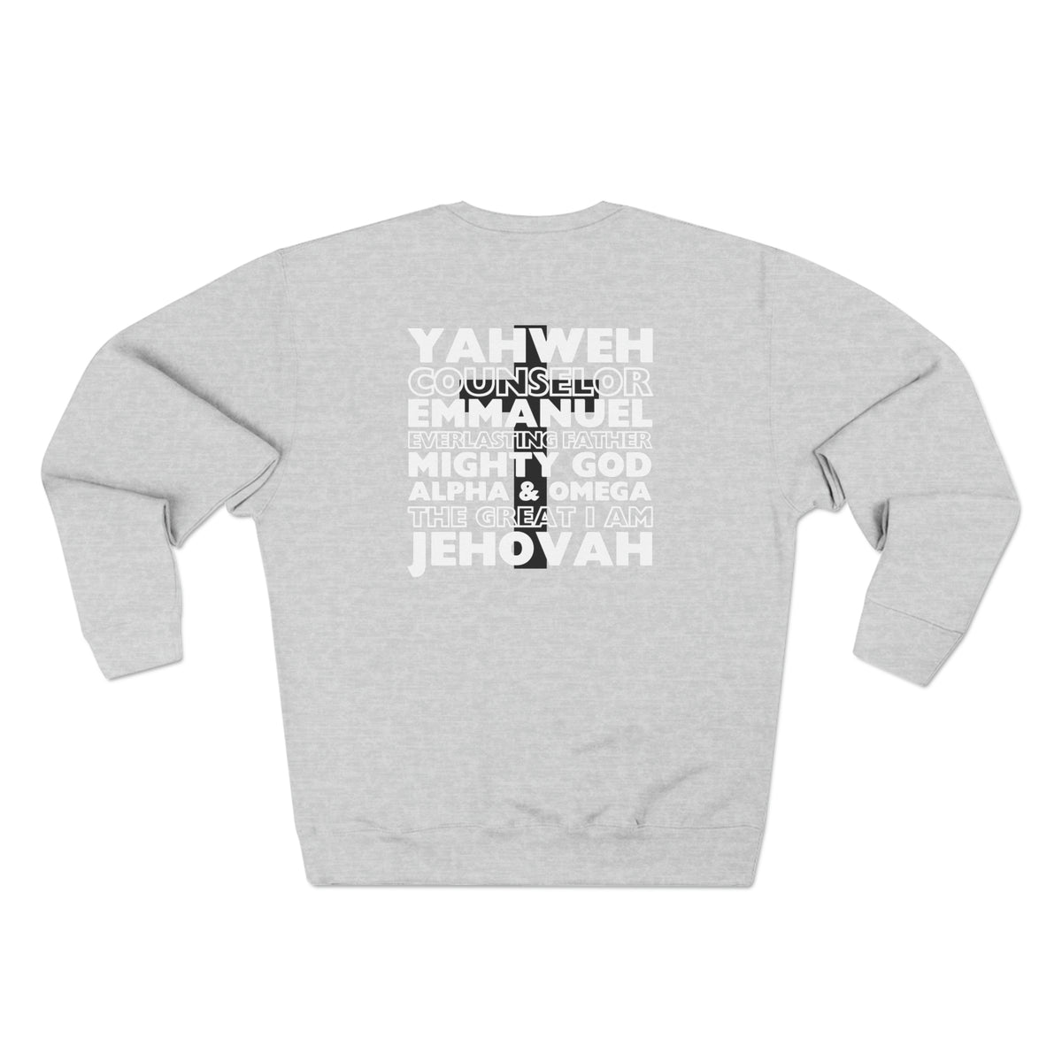 Super Soft YAHWEH Crewneck Sweatshirt
