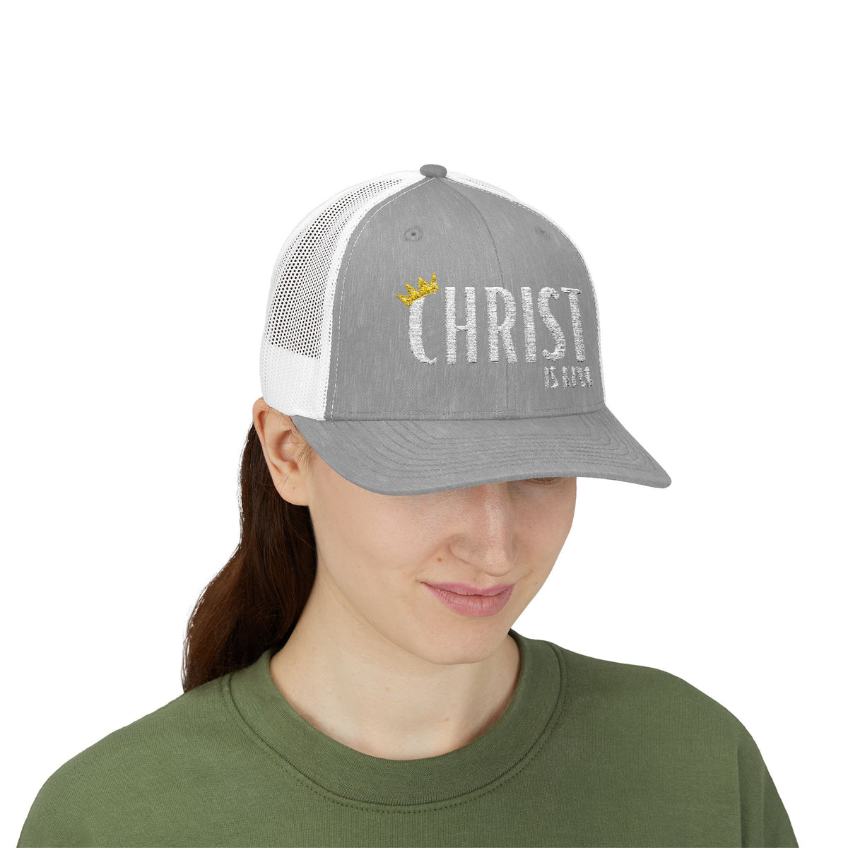 Christ Is King Snapback Trucker Cap