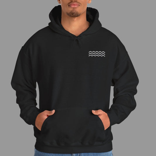'Even The Wind And The Waves Obey Him' Bible Verse Unisex Hoodie | Beach-Themed Christian Hooded Sweatshirt, Faith-Based Apparel