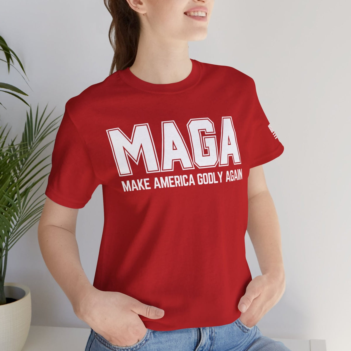 Make America GODLY Again Short Sleeve Tee