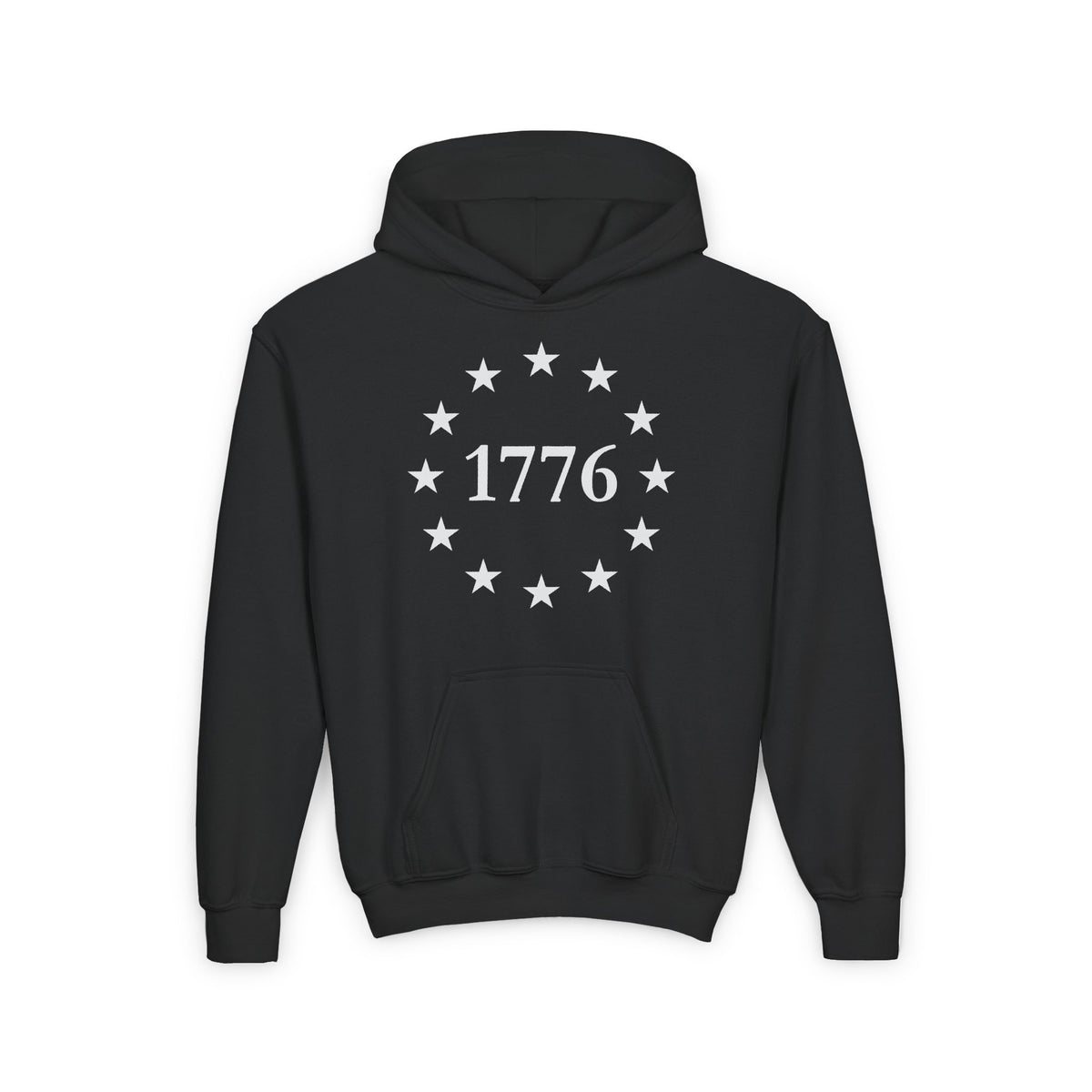 Kids One Nation Under God Youth Hooded Sweatshirt
